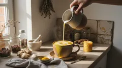 Tento nápoj se pije večer z dobrého důvodu: pravda o „zlatém mléku“